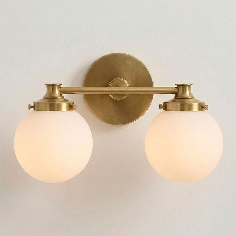 Wauma Glass Ball Indoor Wall Light