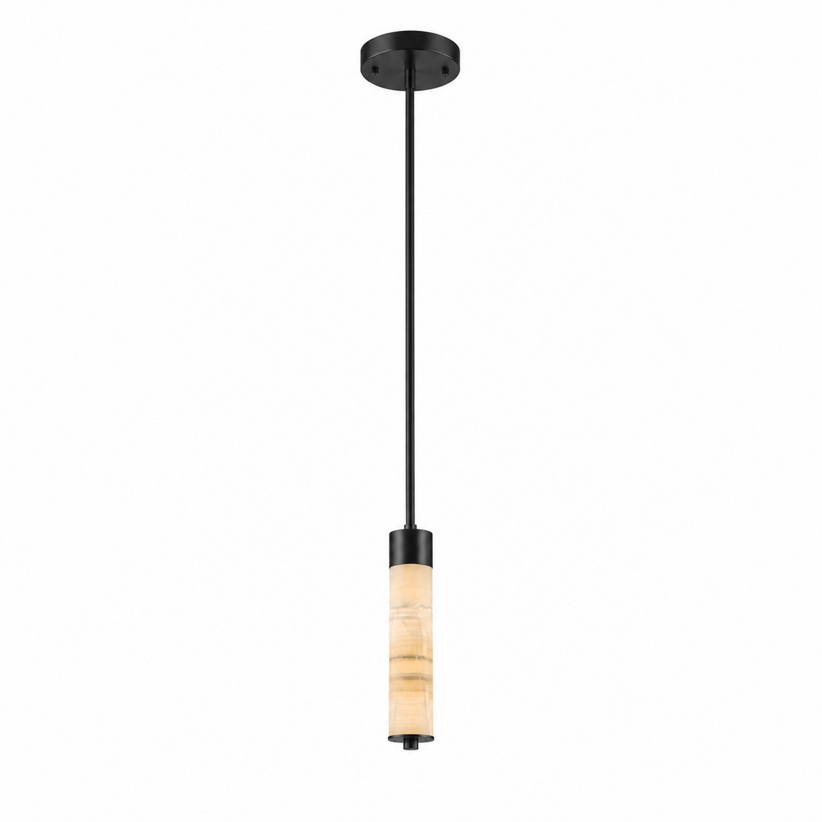 Harvenstone Alabaster Column Chandelier