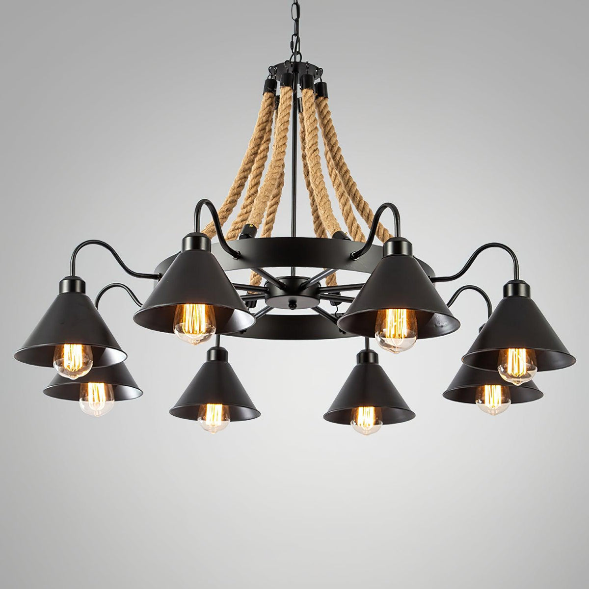 Orelalelle Industrial Chandelier