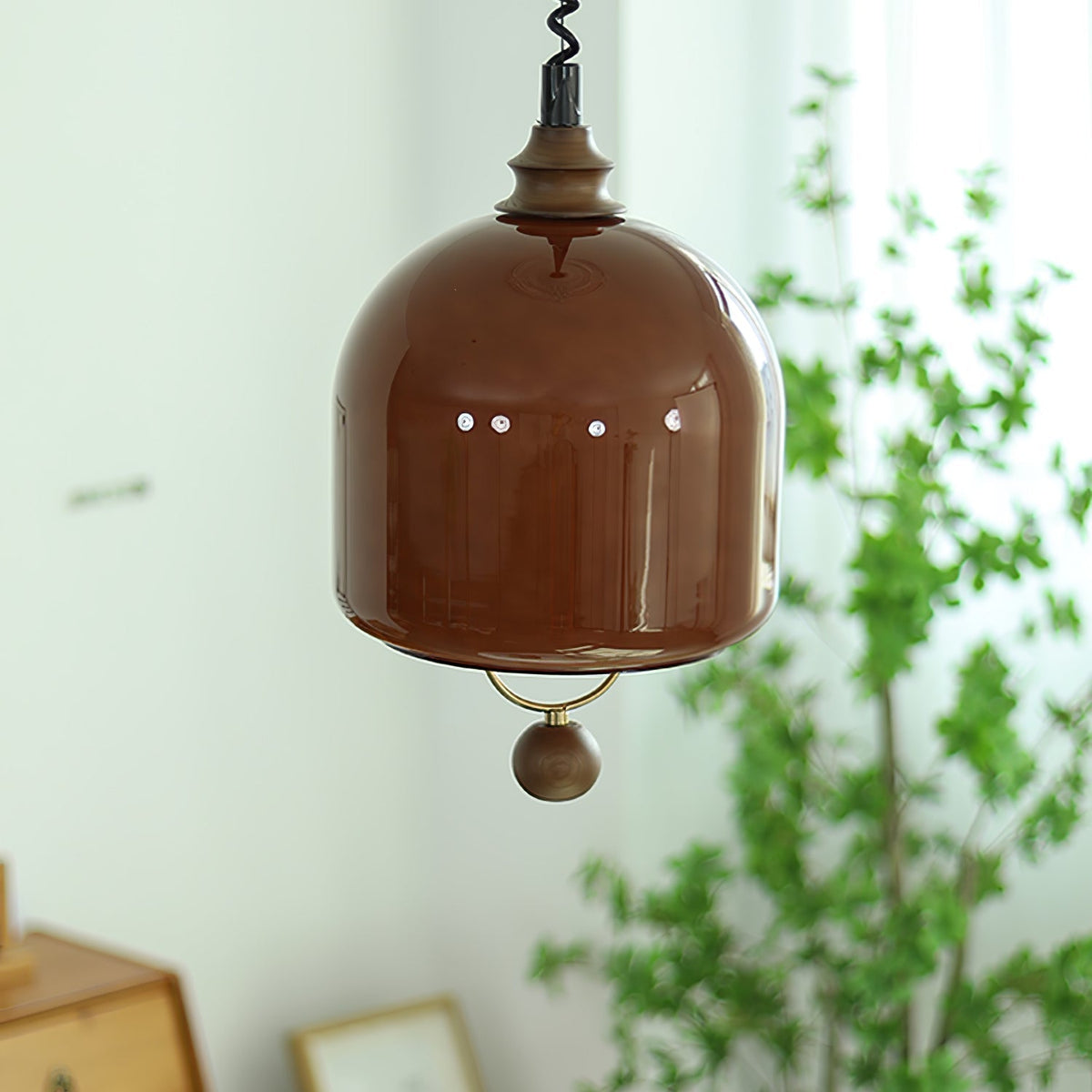Elveise MInimalist Wood Pendant Light
