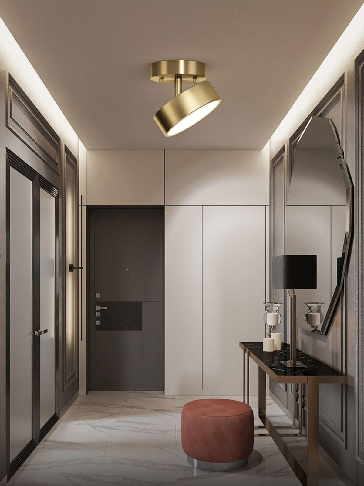 Eilora Modern Minimalist Rotating Ceiling Lamp