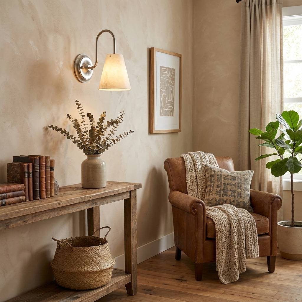 Yelmont Alabaster Wall Sconce