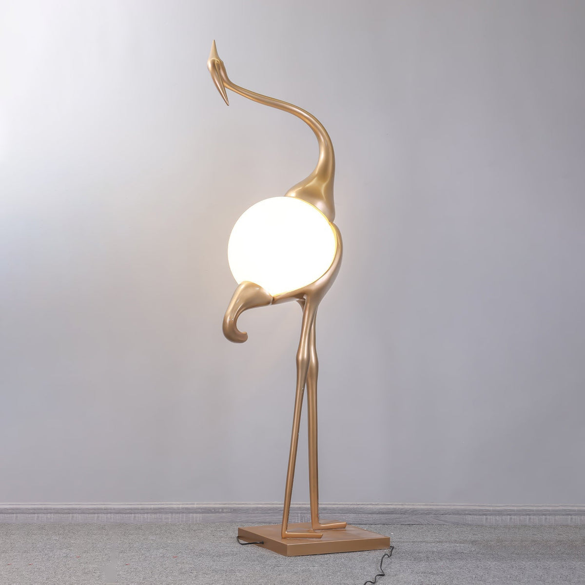 Uraearae Crane Shaped Wall Sconce