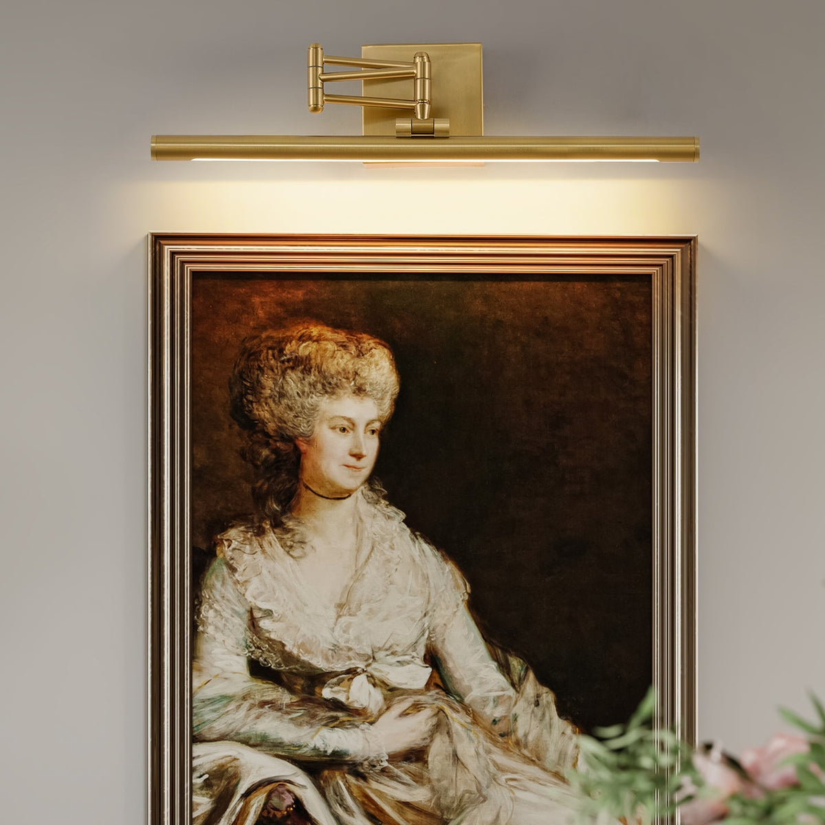 Dilix Stokes Brass Indoor Wall Light