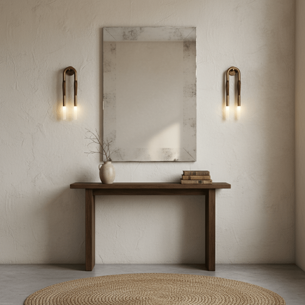 Fazen Horsehair Indoor Wall Light