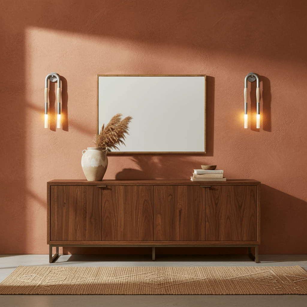 Fazen Horsehair Indoor Wall Light