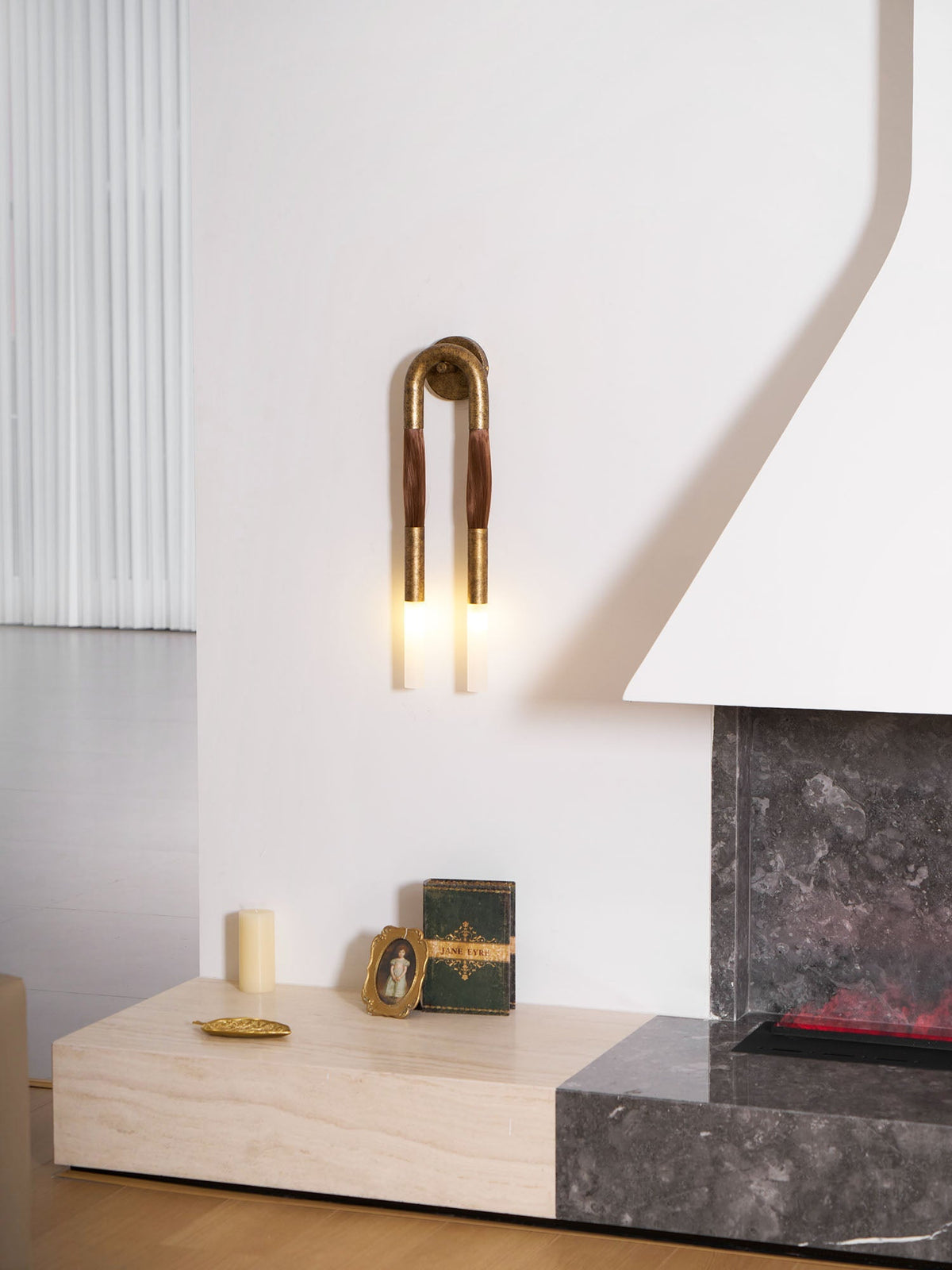 Fazen Horsehair Indoor Wall Light