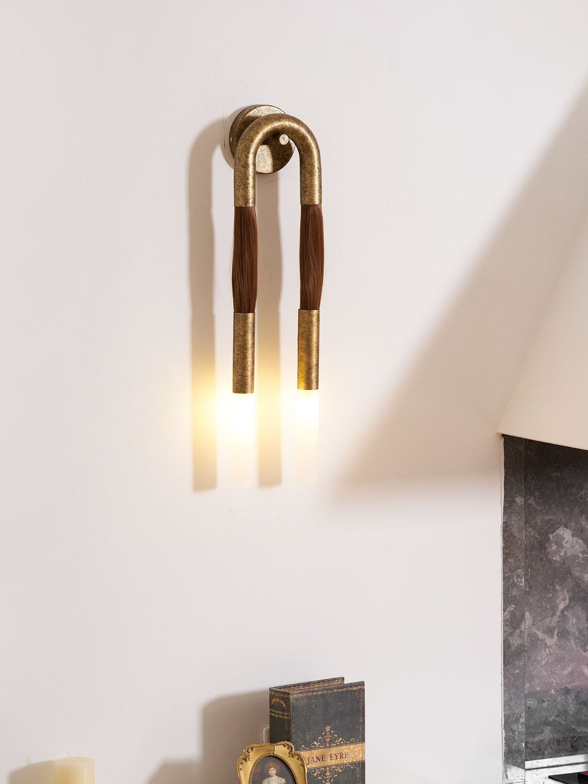 Fazen Horsehair Indoor Wall Light