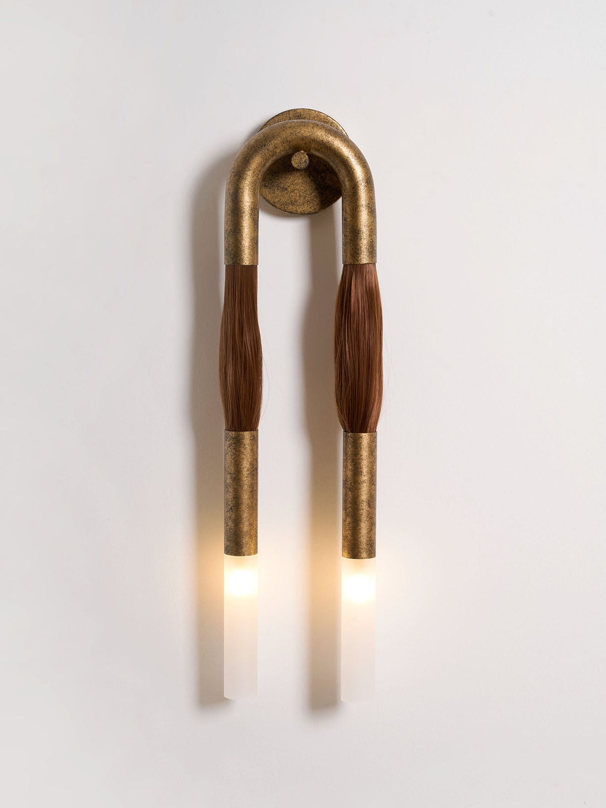 Fazen Horsehair Indoor Wall Light