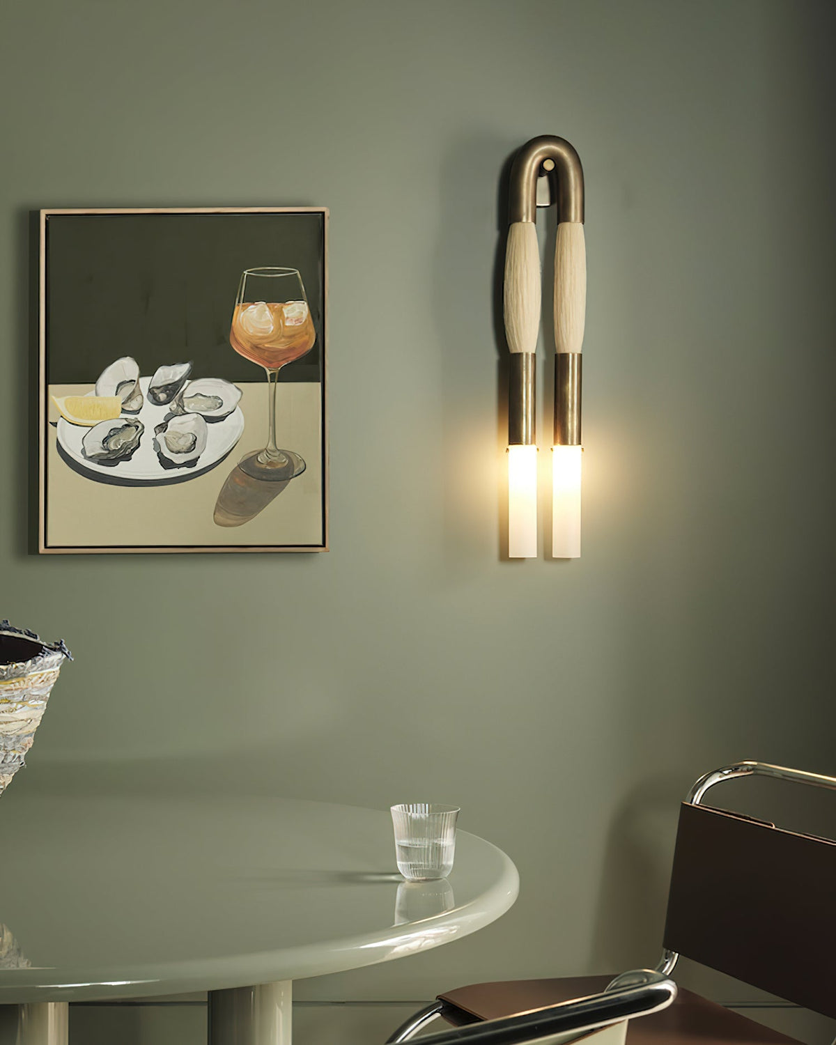 Fazen Horsehair Indoor Wall Light