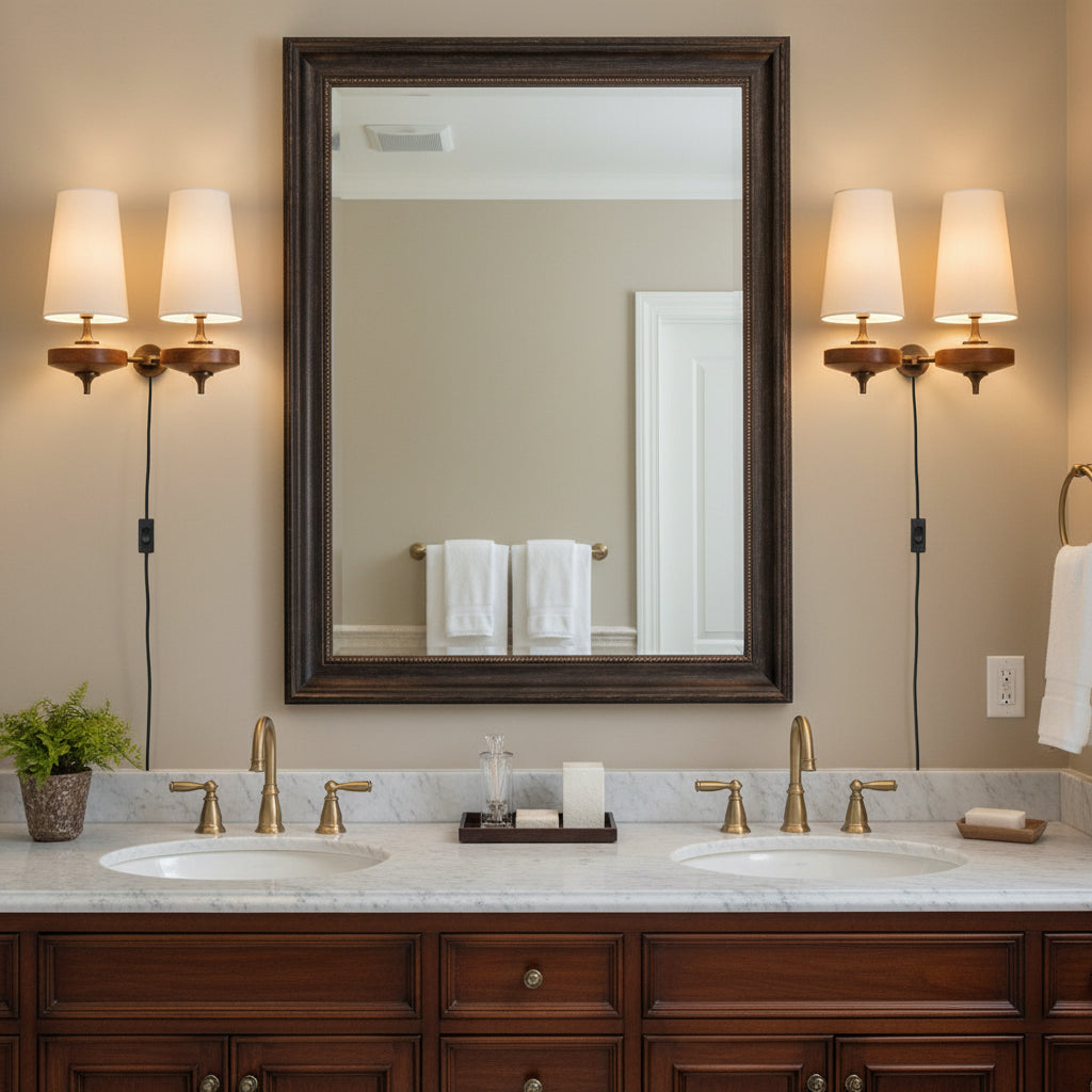 Duzen Hour Rho Plug In Indoor Wall Light