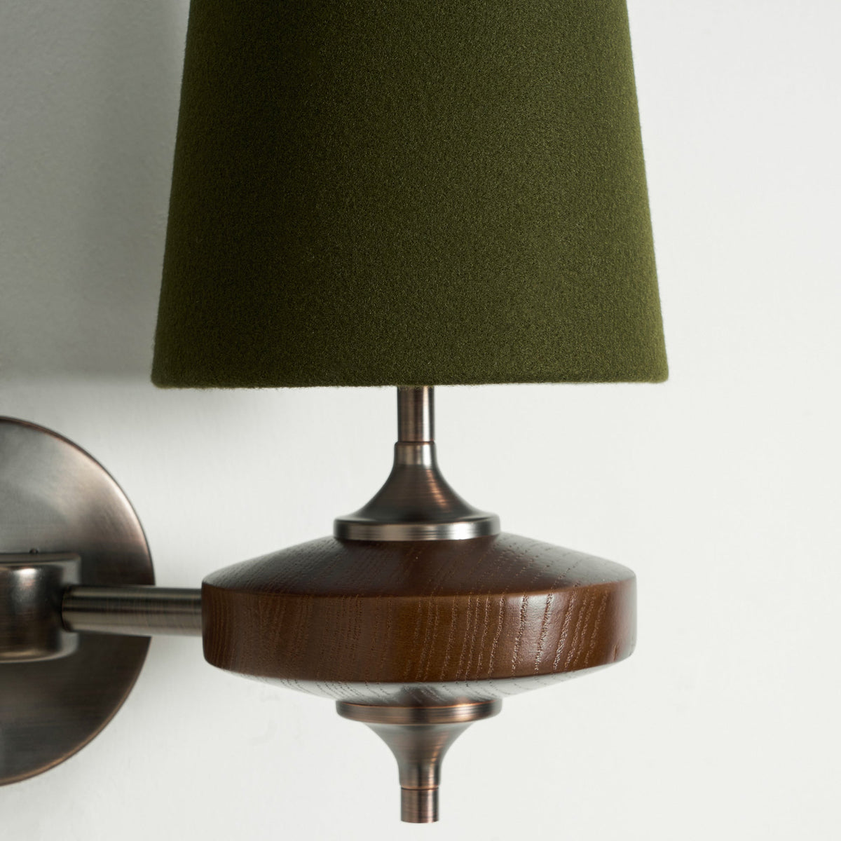 Halen Twin Shade Indoor Wall Light