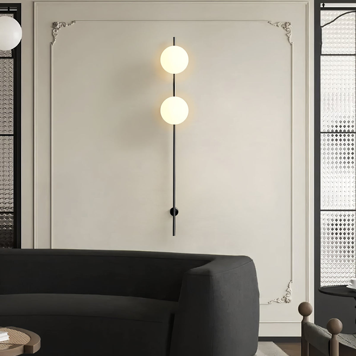 Evshaora Modern Minimalist Glass Wall Light