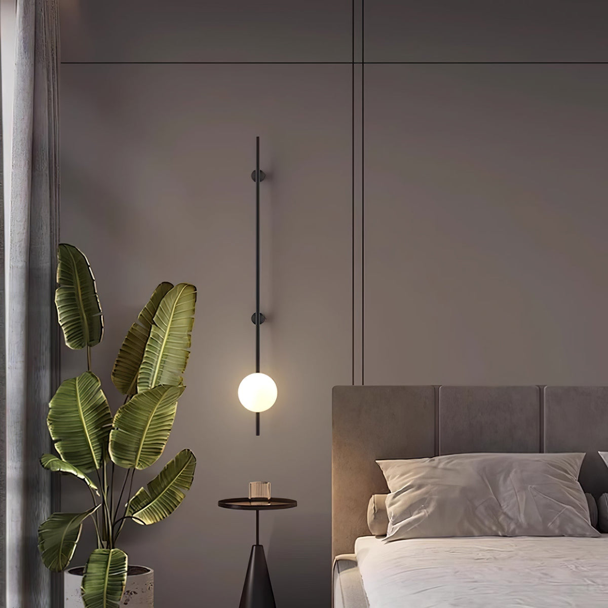 Evshaora Modern Minimalist Glass Wall Light
