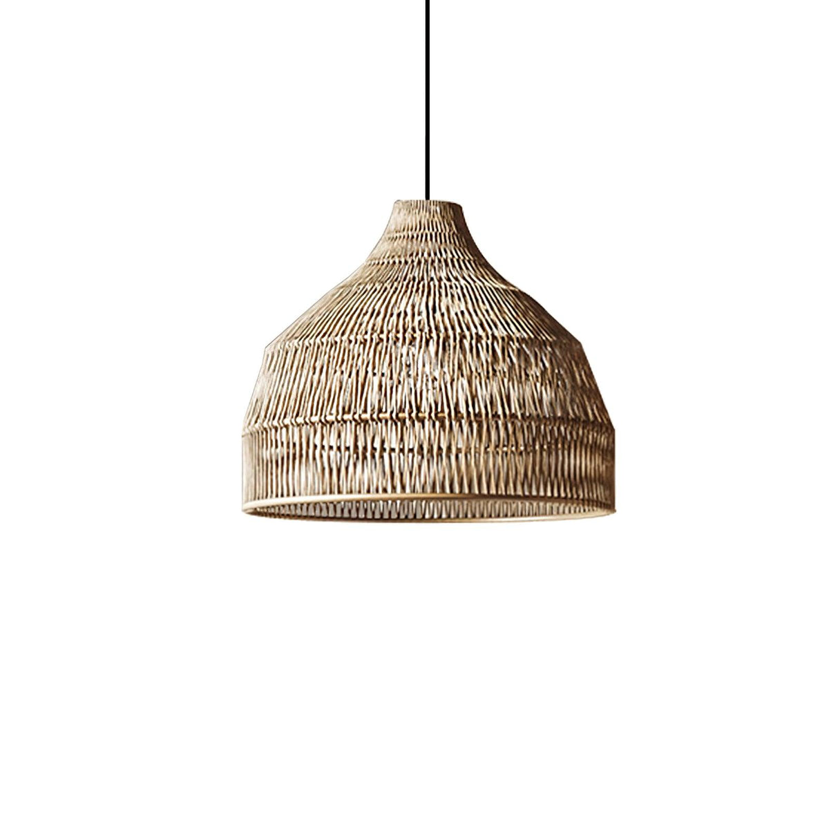 Wickora Vintage Wicker Pendant Lamp