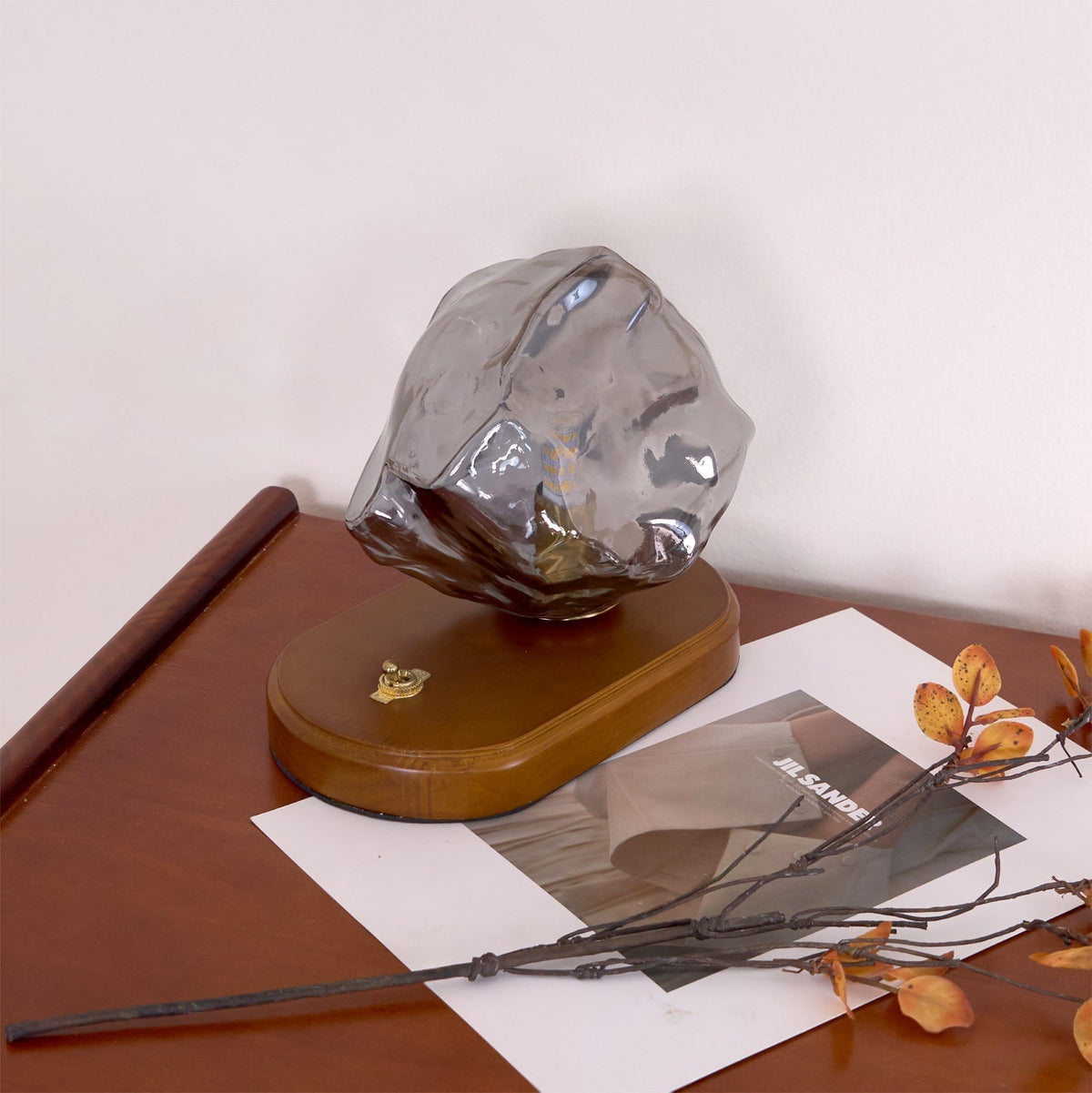 Maris Wood Artistic Table Lamp