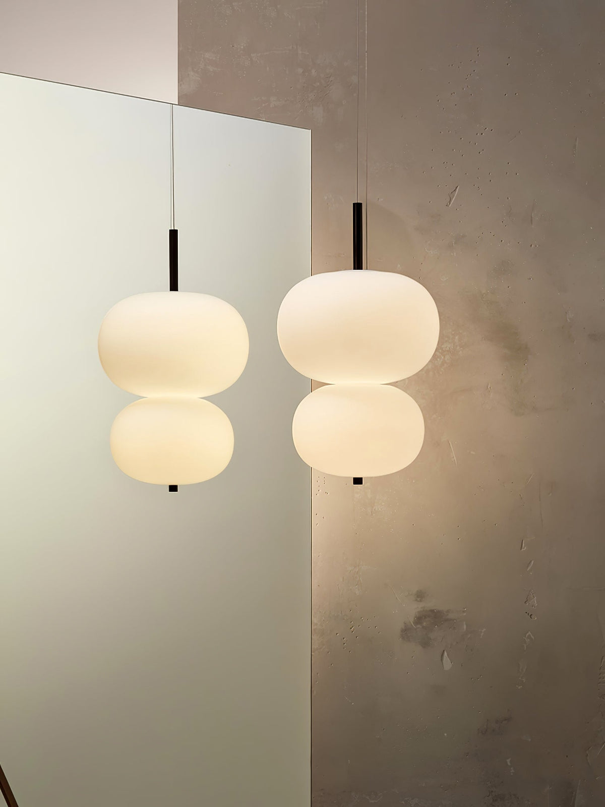 Duality Modern Glass Pendant Light