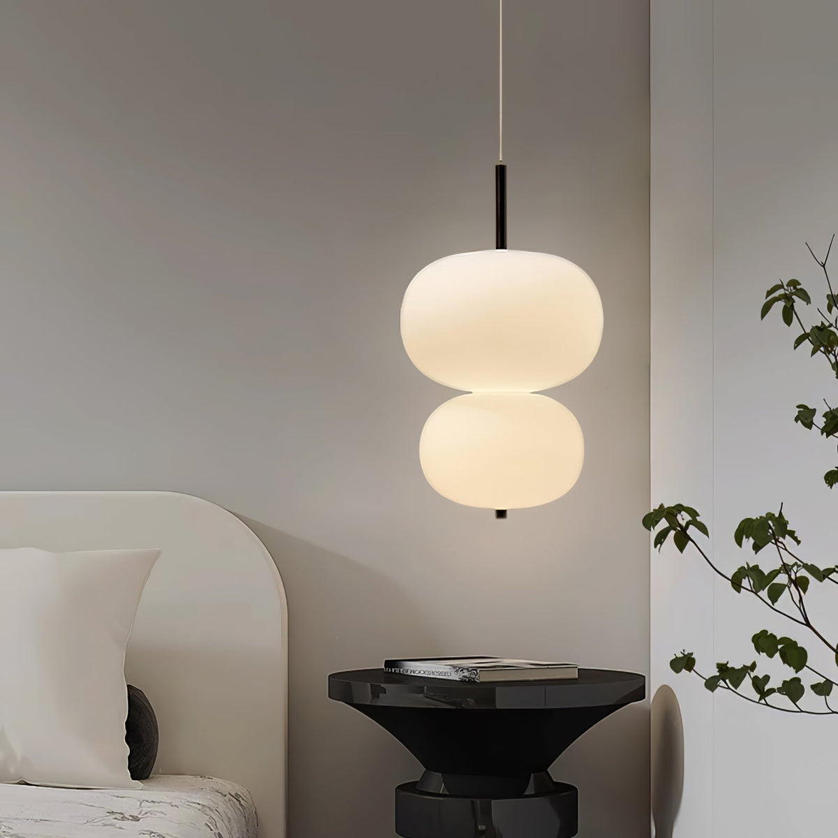 Duality Modern Glass Pendant Light