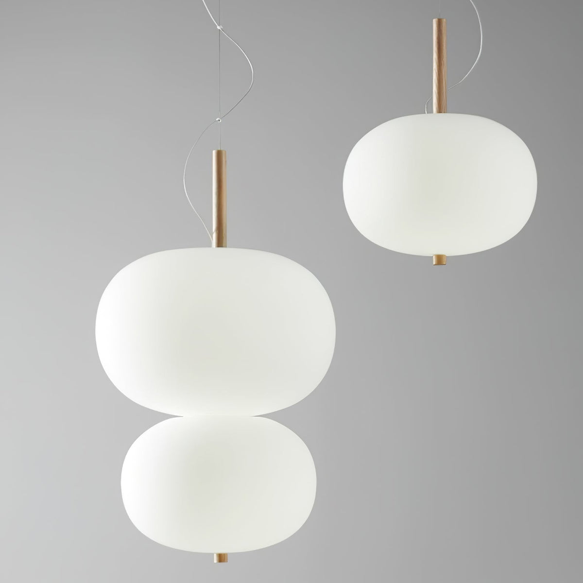 Duality Modern Glass Pendant Light