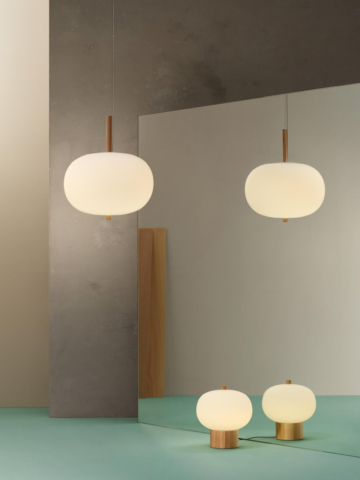 Duality Modern Glass Pendant Light