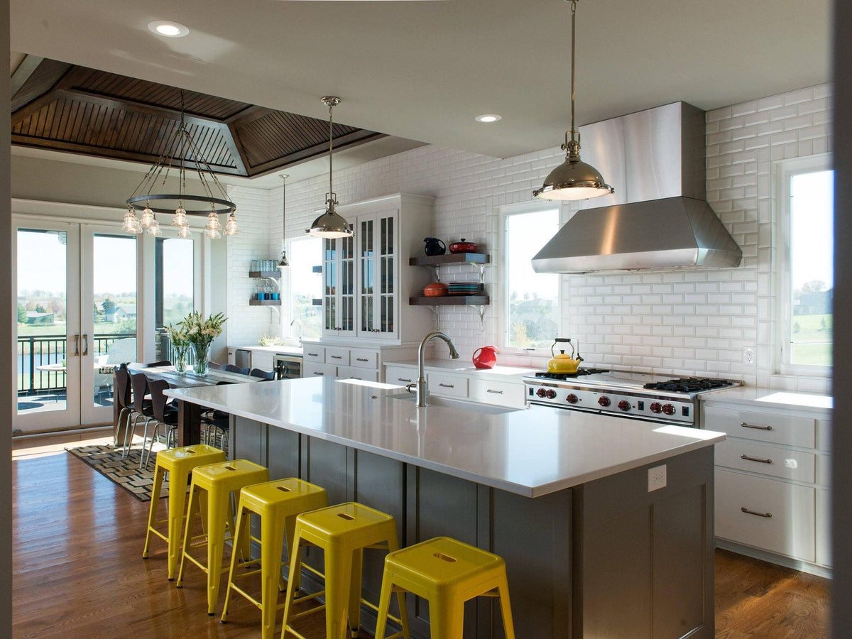 Silven Pendant Lamp Brass Ribbed Dome Industrial