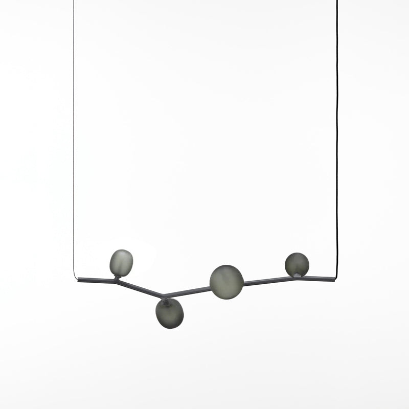 Evmirion Modern Minimalist Horizontal Glass Pendant Lamp