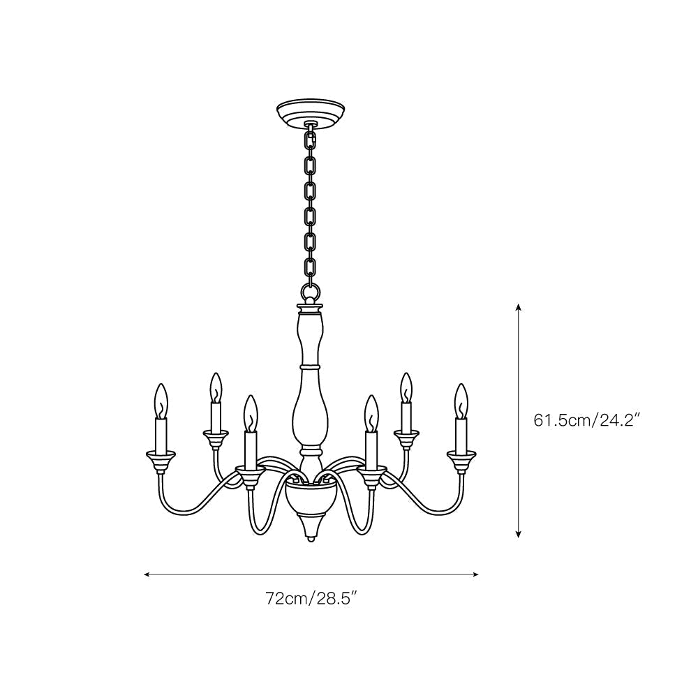 Eurloryra Chandelier