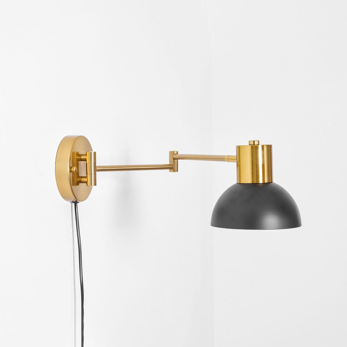 Koven Adjustable Arm Plug In Indoor Wall Light