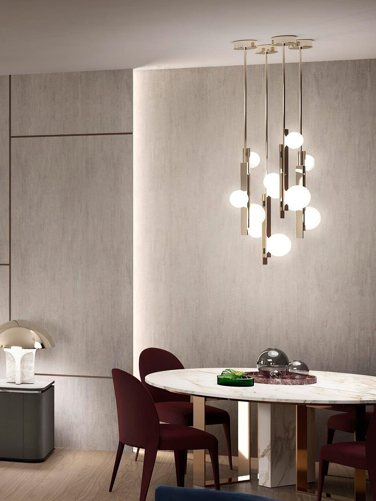 Lioraiella Modern Glass Pendant Lamp