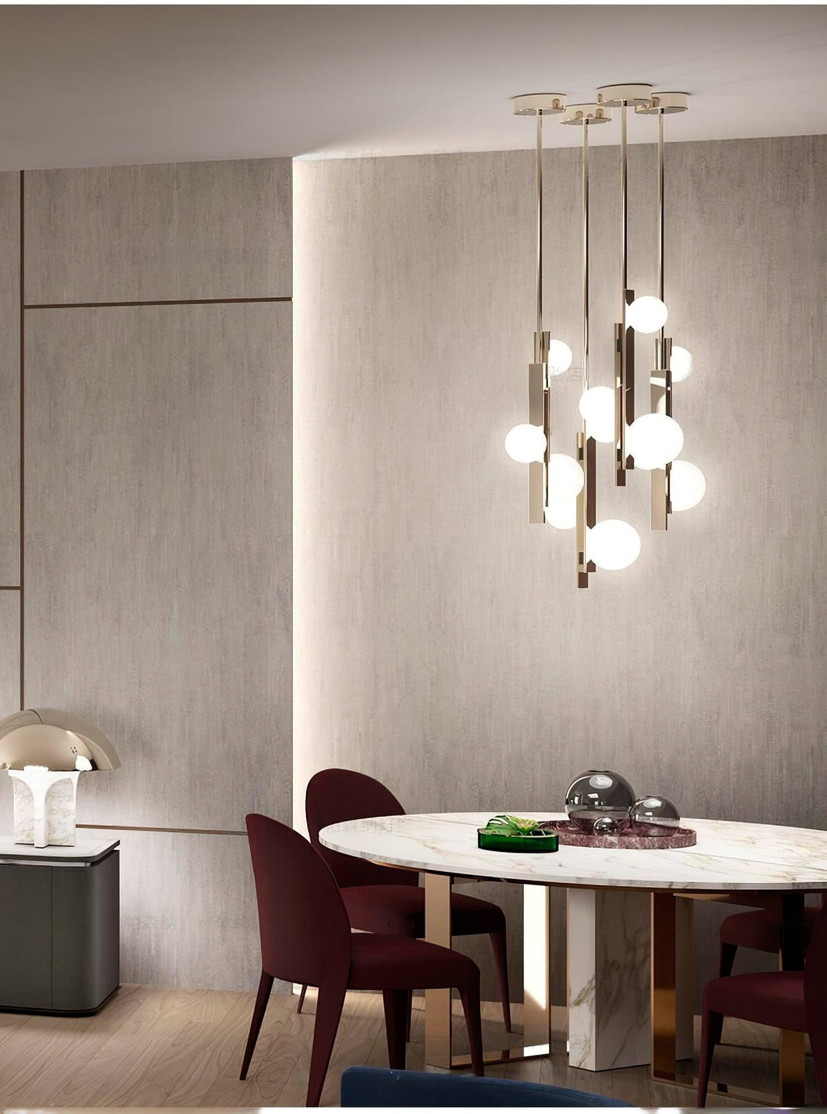 Lioraiella Modern Glass Pendant Lamp
