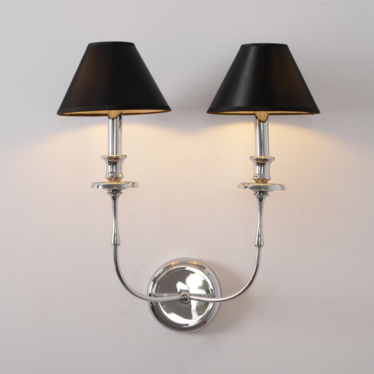 Vedoror Vintage Industrial Brass Fabric Wall Light