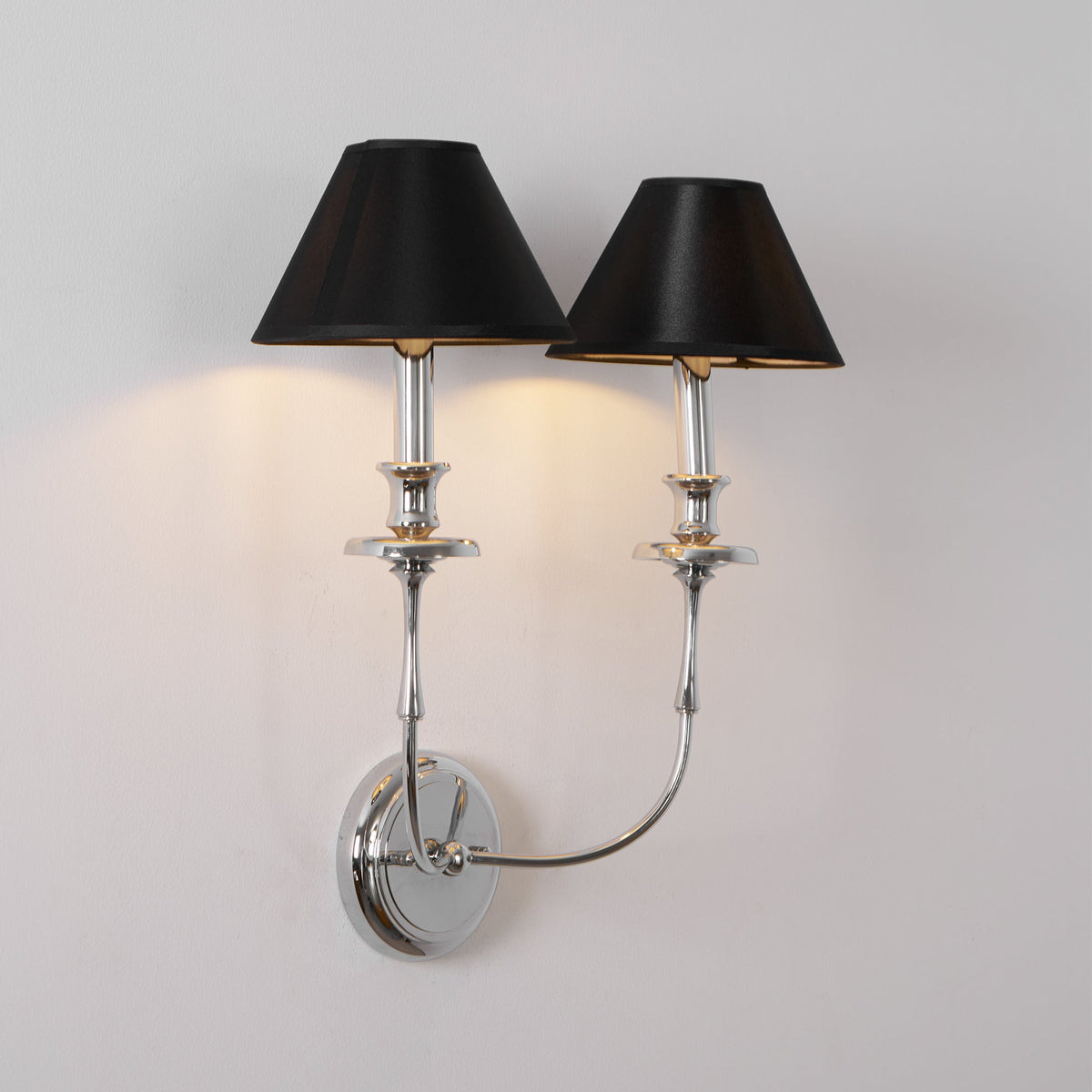 Vedoror Vintage Industrial Brass Fabric Wall Light