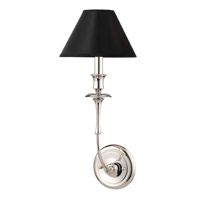 Vedoror Vintage Industrial Brass Fabric Wall Light