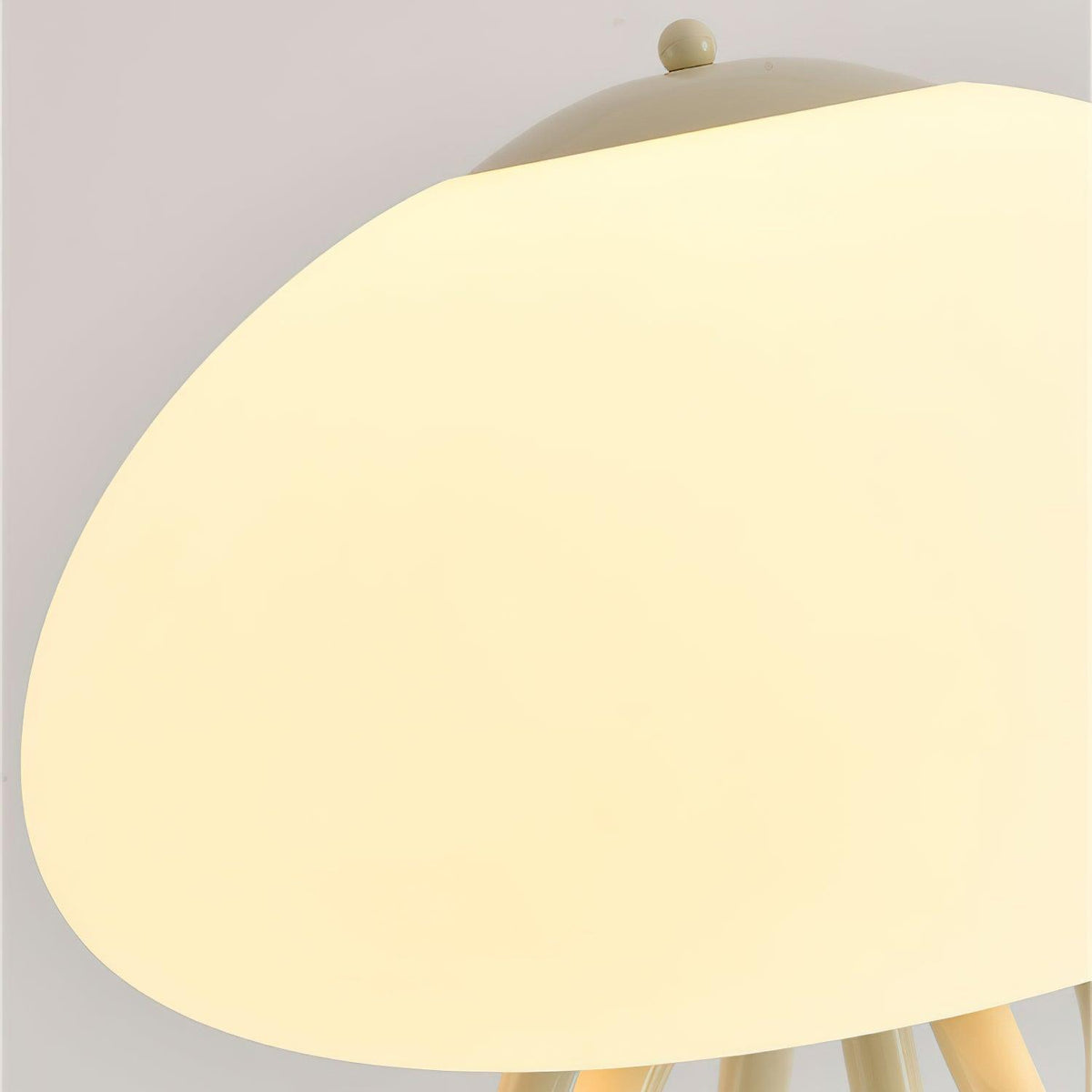 Zosilyra Whimsical Glass Jellyfish Table Lamp