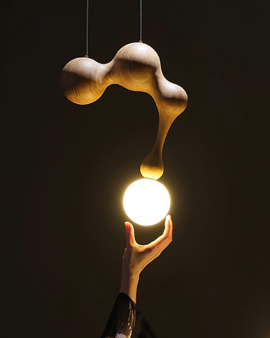 Hale Luxury Wood Pendant Light