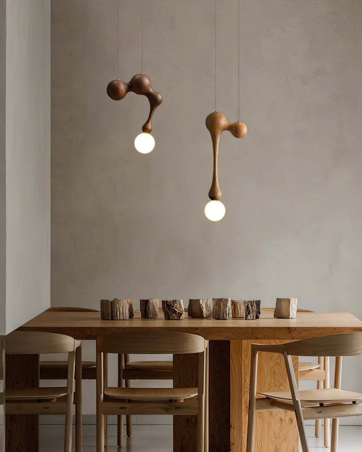 Hale Luxury Wood Pendant Light