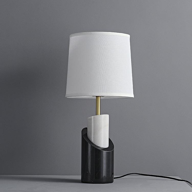 Crest Contemporary Brass Table Lamp