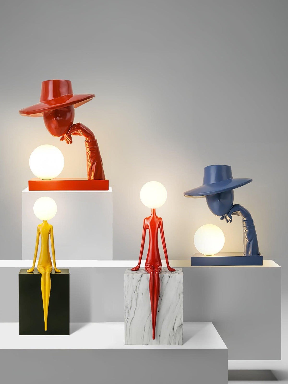 Cisoril Sculptural Ceramic Desk Lamp