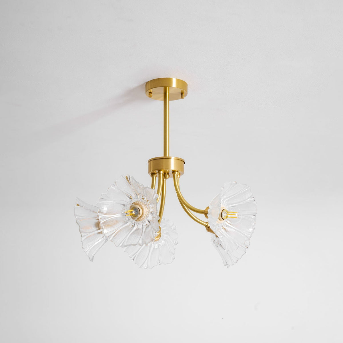Filin Flower Glass Chandelier