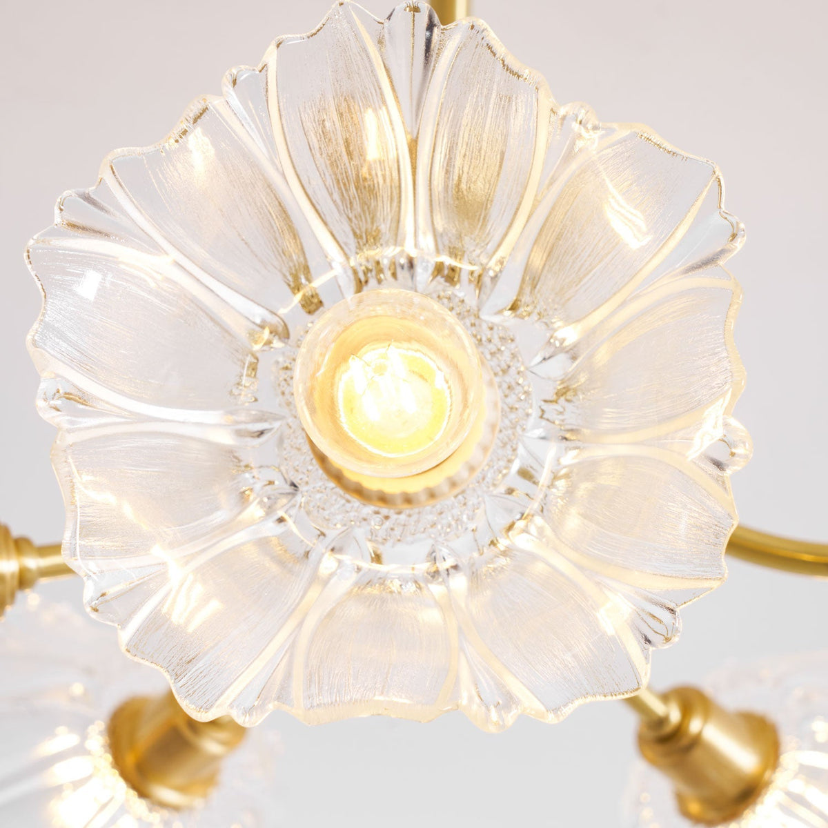 Filin Flower Glass Chandelier