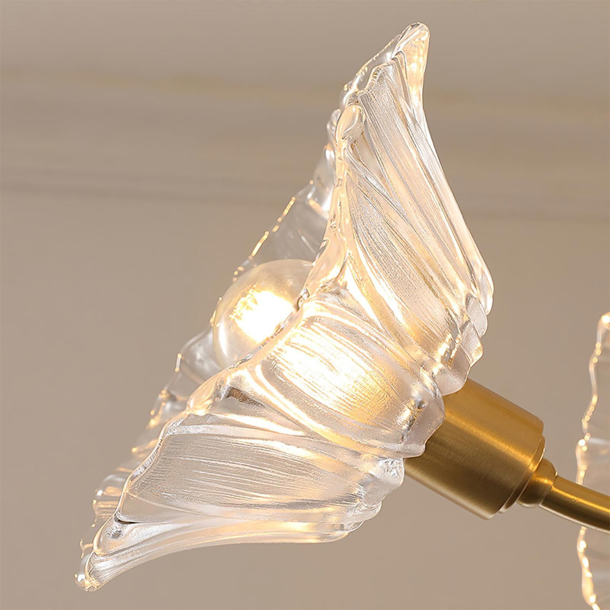 Filin Flower Glass Chandelier