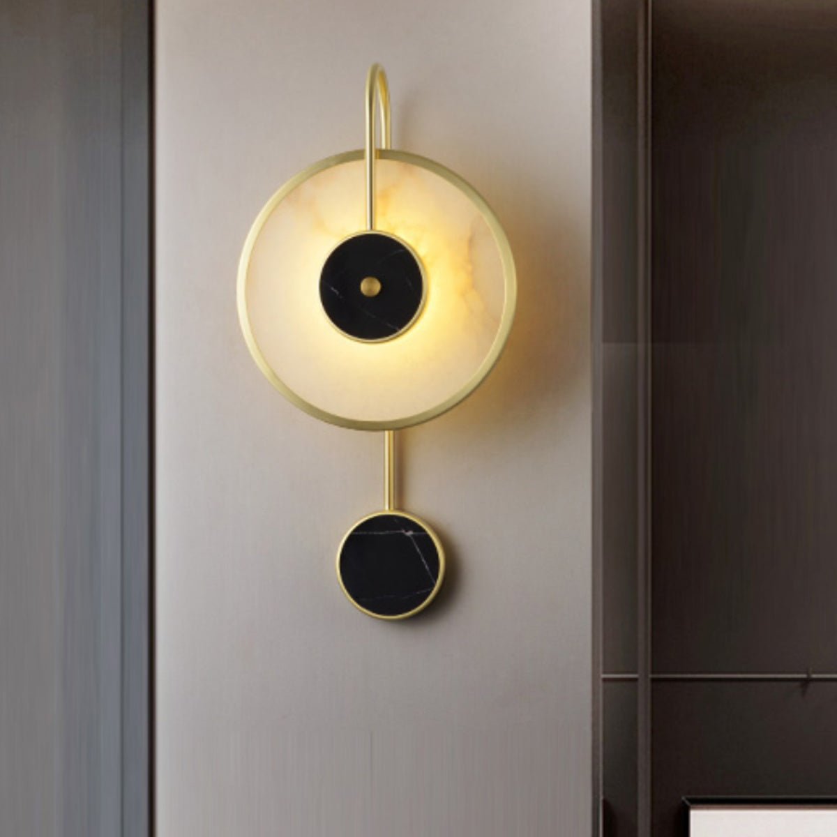 Merdin Alabaster Wall Light