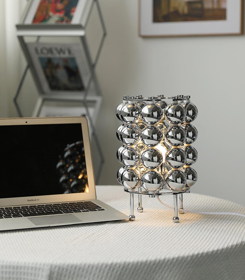 Lirra Steel Futuristic Table Lamp