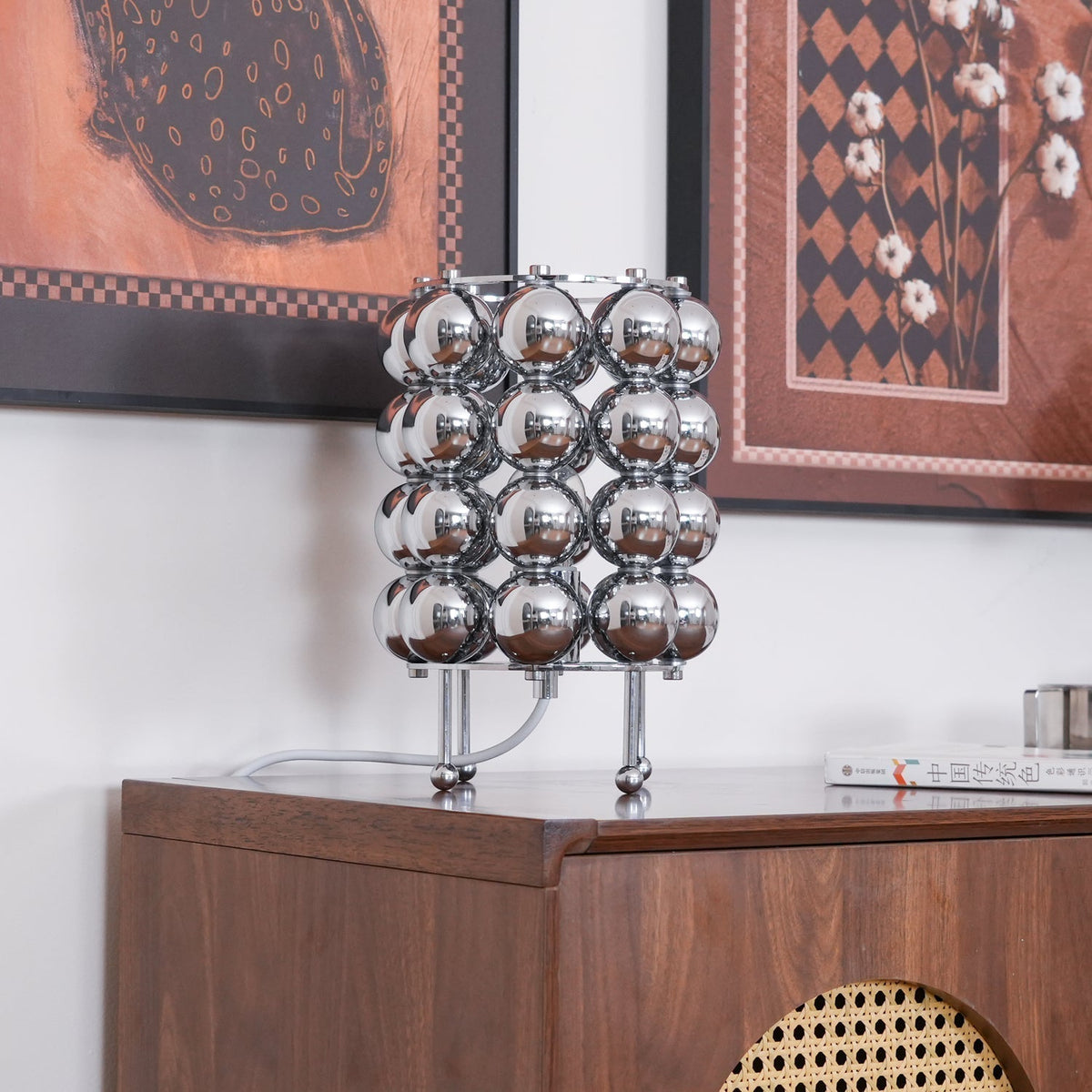 Lirra Steel Futuristic Table Lamp