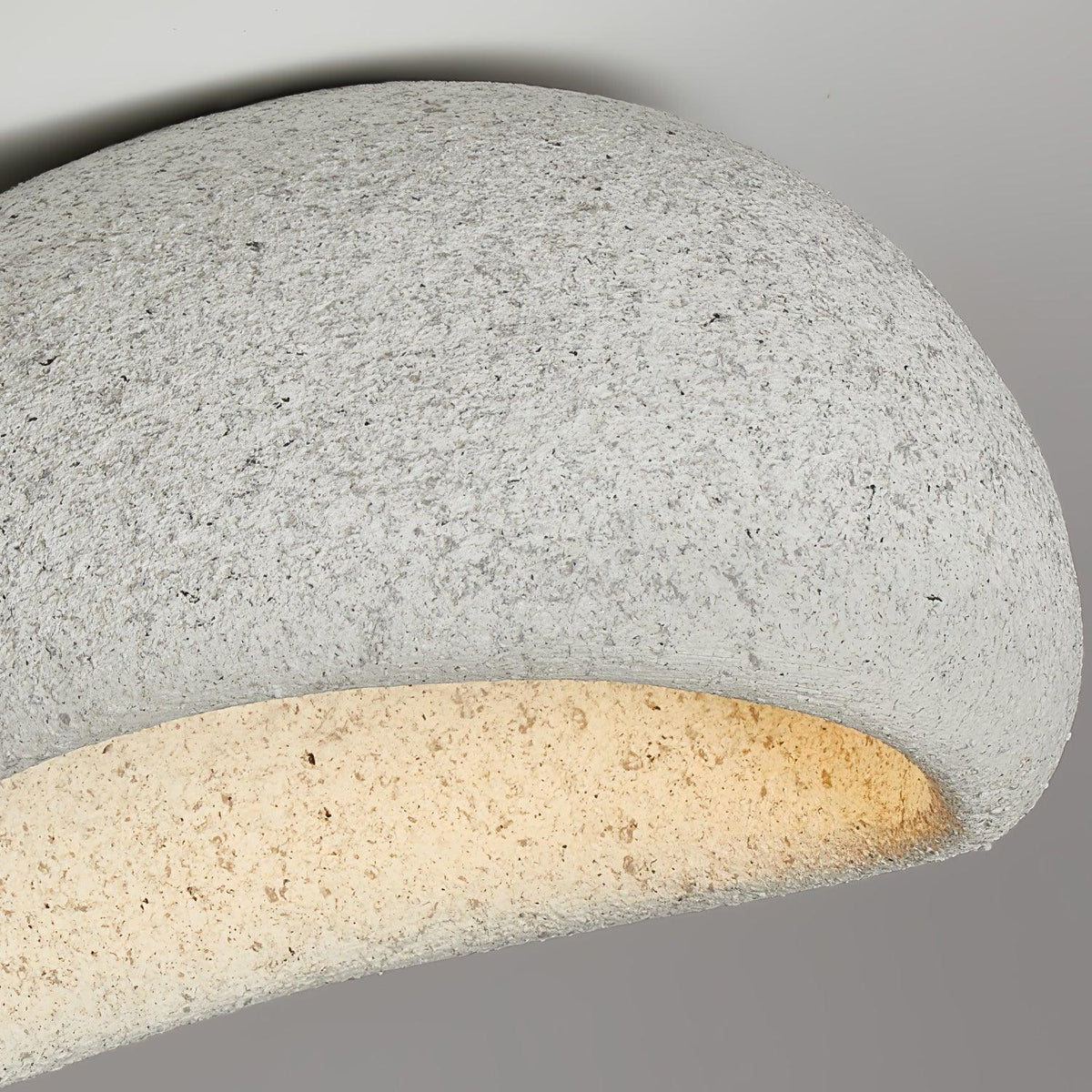Arlena Ceiling Lamp with Japanese Wabi-Sabi Moon