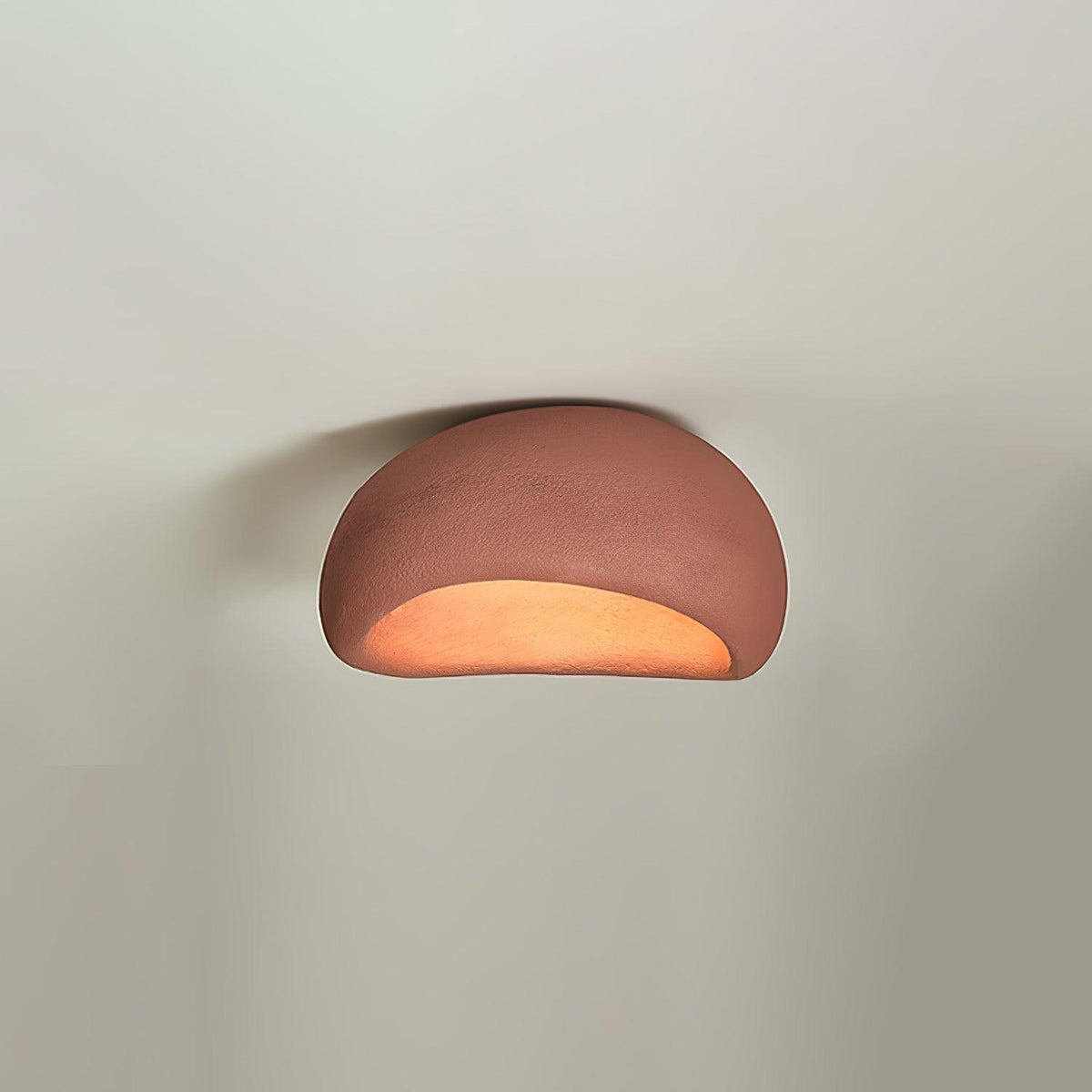 Arlena Ceiling Lamp with Japanese Wabi-Sabi Moon
