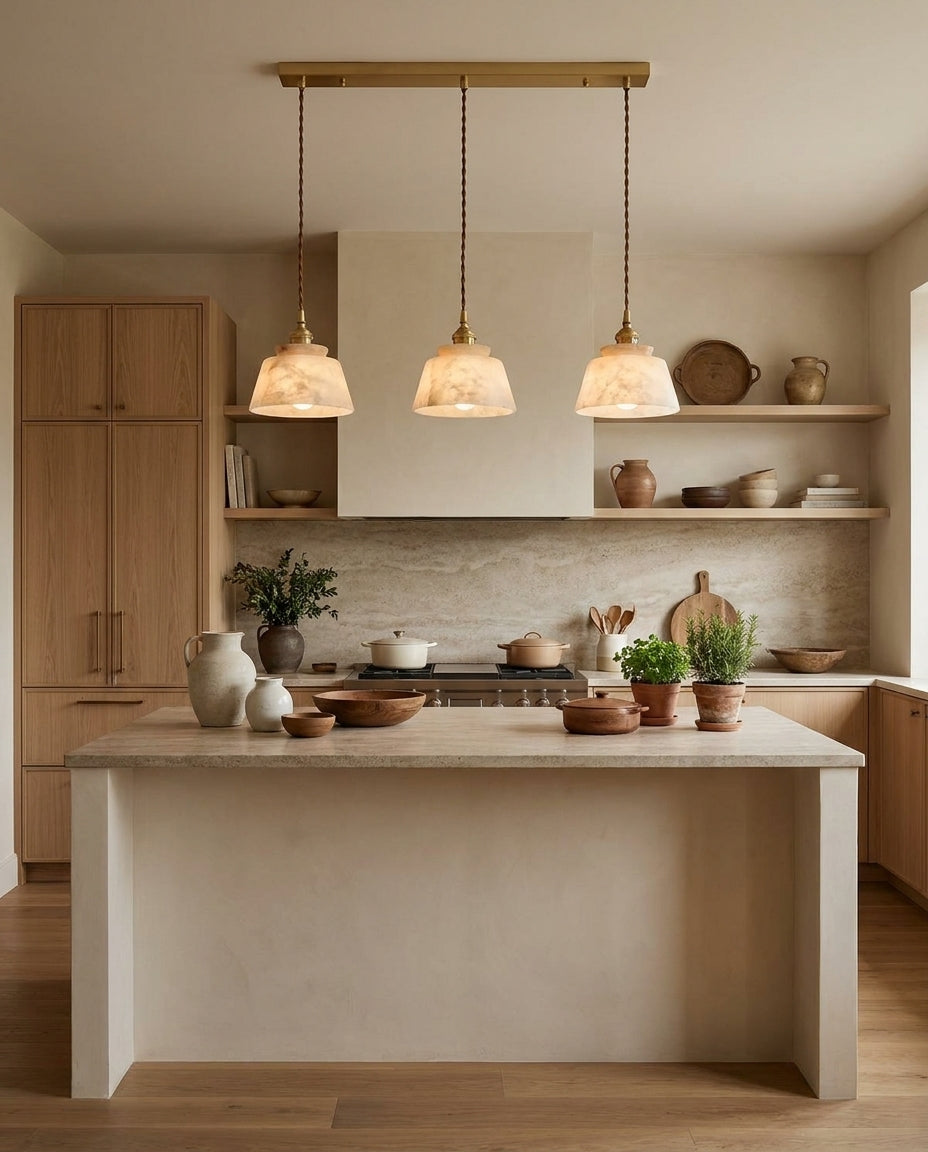 Pemberstone Alabaster Pendant Lamp