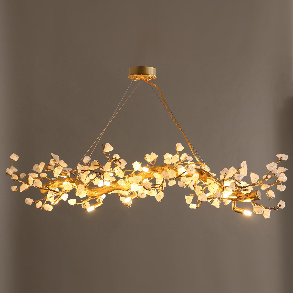 Casterford Branch Quartz Chandelier