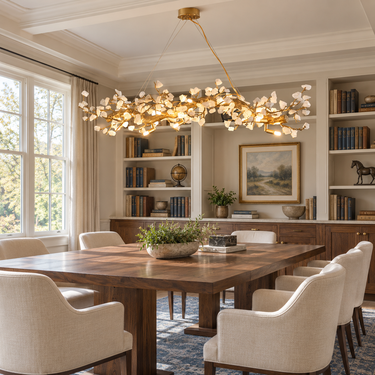 Casterford Branch Quartz Chandelier