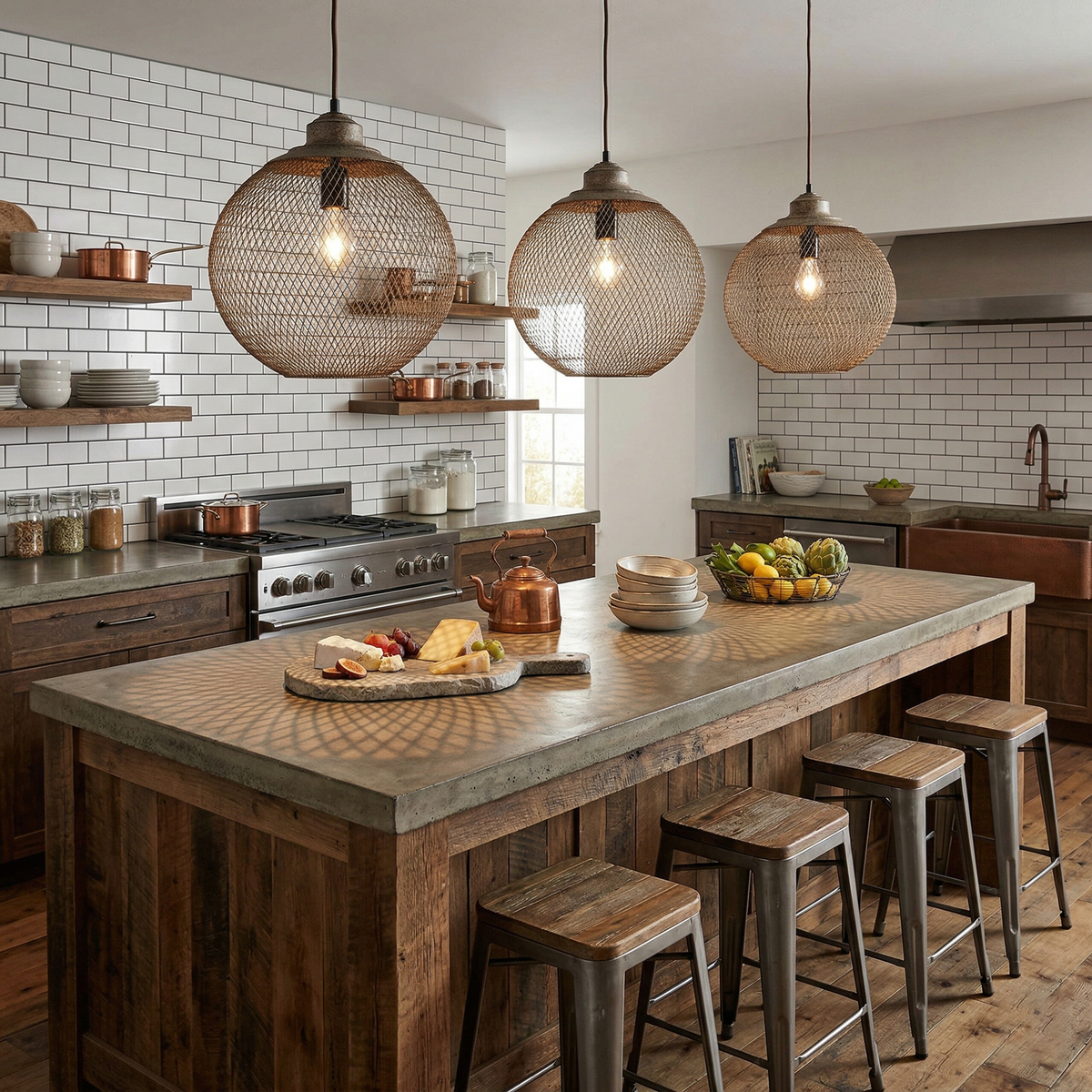 Iajan Mesh Pendant Light